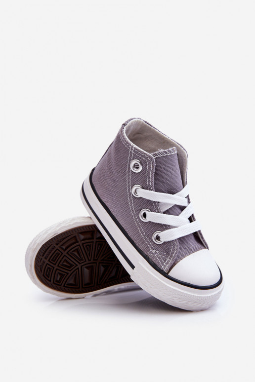 Scarpe da bambino con suola, Filemon grigio