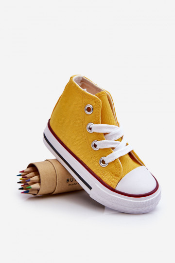 Scarpe da bambino con suola, Filemon giallo 2