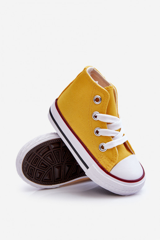 Scarpe da bambino con suola, Filemon giallo