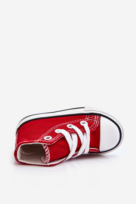 Scarpe da bambino con suola colore Rosso Filemon Scarpe da bambino con suola colore Rosso Filemon