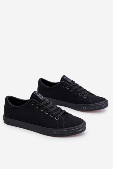 con cinturini Scarpe per il tempo libero modello classico colore nero Eleya