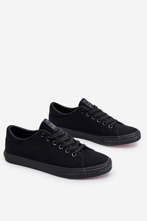 con cinturini Scarpe per il tempo libero modello classico colore nero Eleya