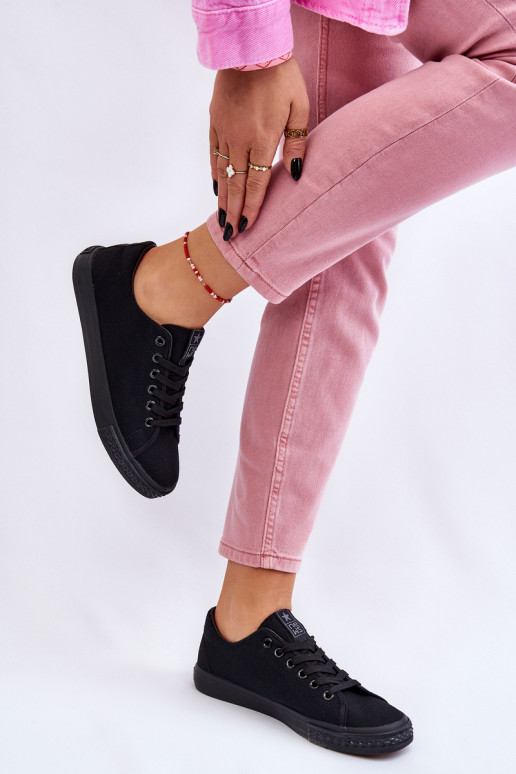 con cinturini Scarpe per il tempo libero modello classico colore nero Eleya