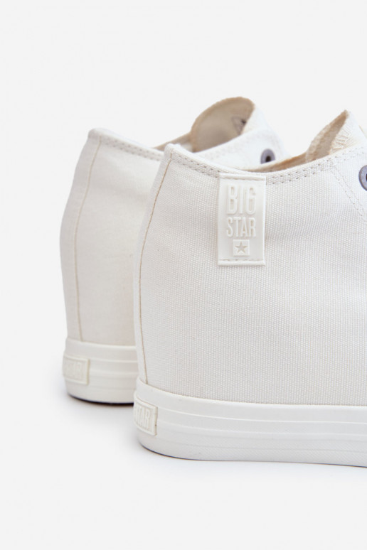 scarpe per il tempo libero con suola Big Star LL274035 colore bianco
