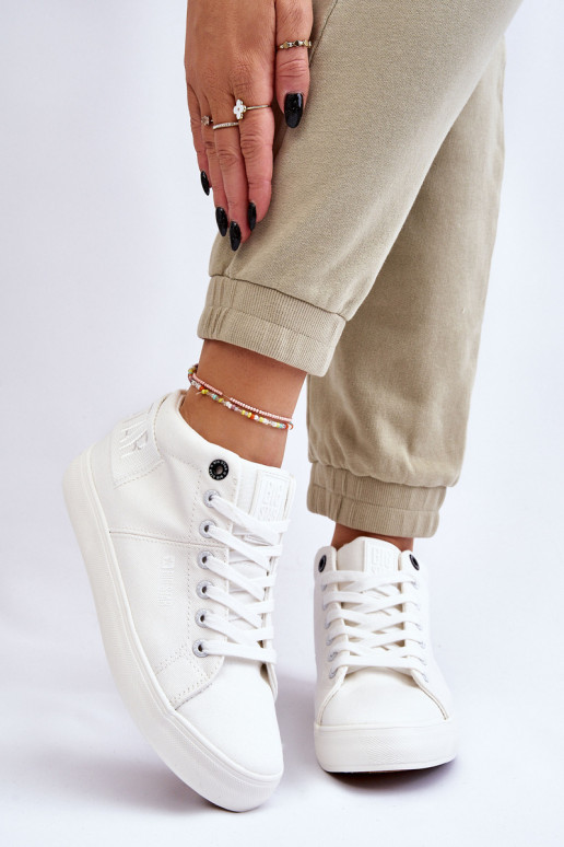 Scarpe per il tempo libero modello classico con suola Big Star LL274002 colore bianco