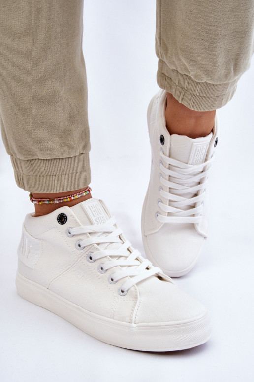 Scarpe per il tempo libero modello classico con suola Big Star LL274002 colore bianco