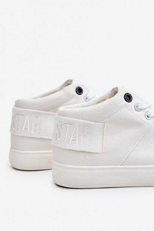 Scarpe per il tempo libero modello classico con suola Big Star LL274002 colore bianco