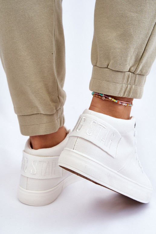 Scarpe per il tempo libero modello classico con suola Big Star LL274002 colore bianco