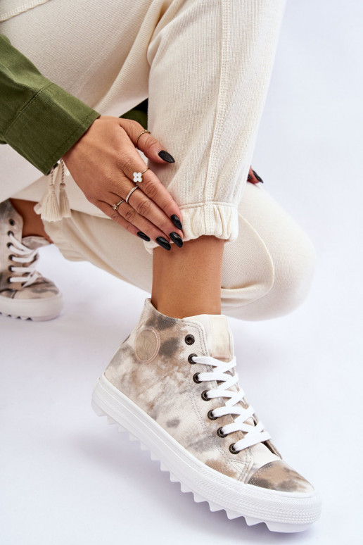 Scarpe per il tempo libero Big Star LL274047 Colore bianco-verde