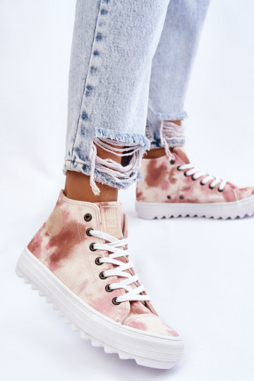 Scarpe casual Big Star LL274048 beige-rosa