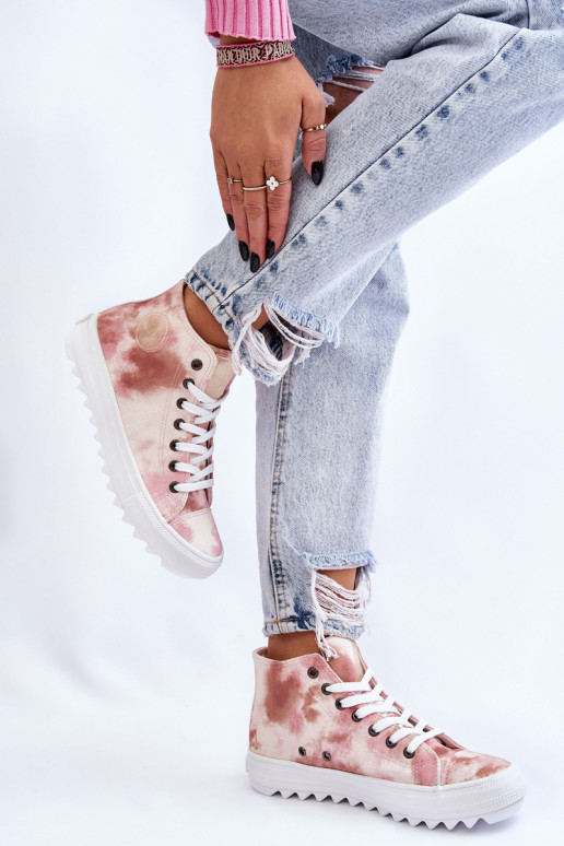 Scarpe casual Big Star LL274048 beige-rosa