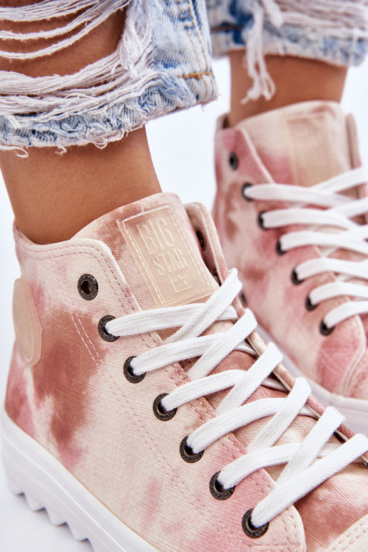 Scarpe casual Big Star LL274048 beige-rosa
