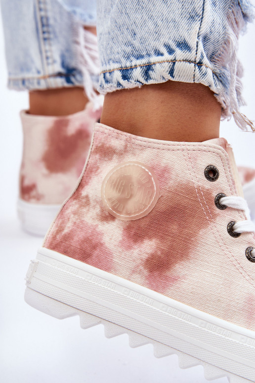 Scarpe casual Big Star LL274048 beige-rosa