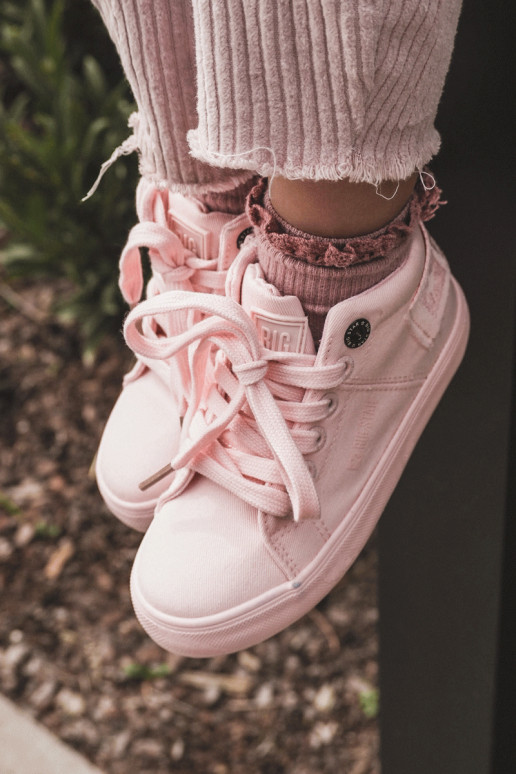 Scarpe per il tempo libero modello classico da bambino con stivale Big Star LL374003 colore rosa