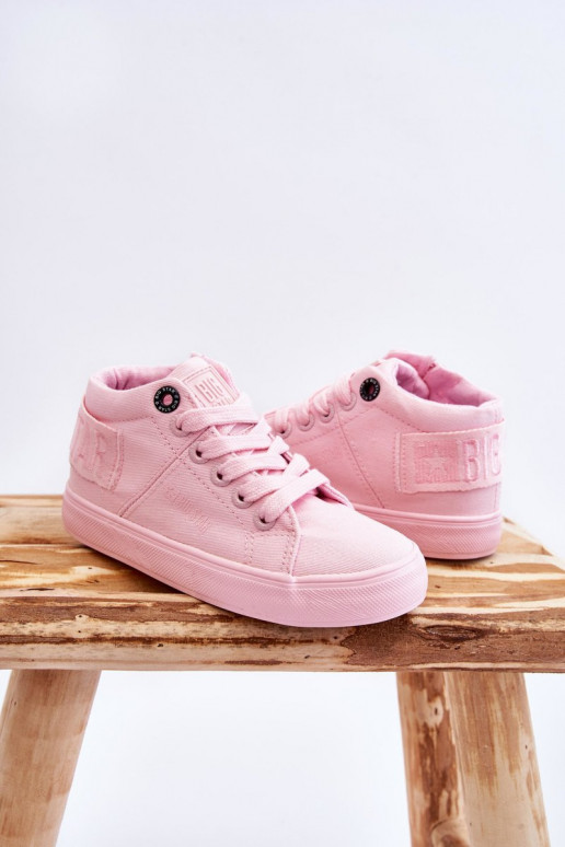 Scarpe per il tempo libero modello classico da bambino con stivale Big Star LL374003 colore rosa