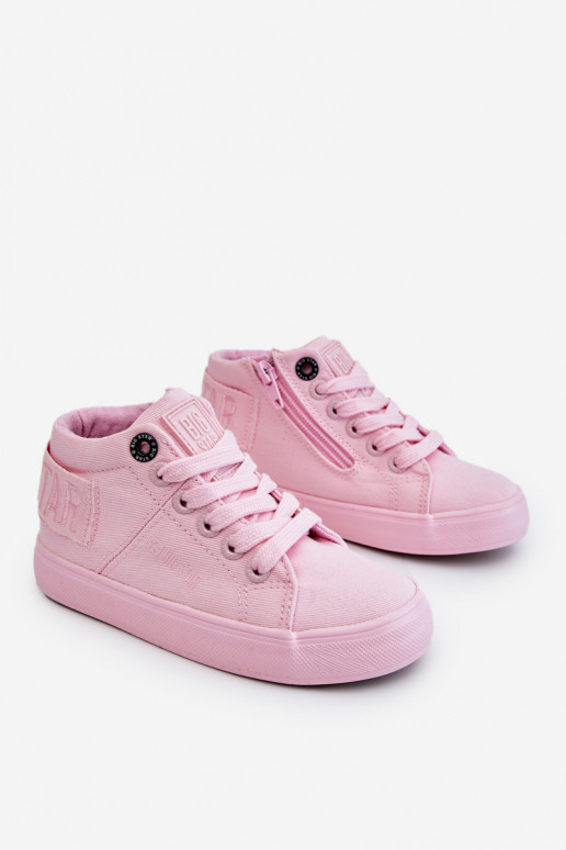 Scarpe per il tempo libero modello classico da bambino con stivale Big Star LL374003 colore rosa