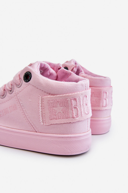 Scarpe per il tempo libero modello classico da bambino con stivale Big Star LL374003 colore rosa