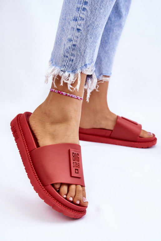 Ciabatte Big Star LL274430 rosse