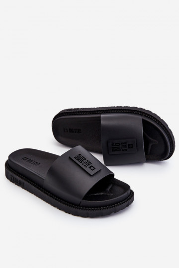 Pantofole Big Star LL274429 nere