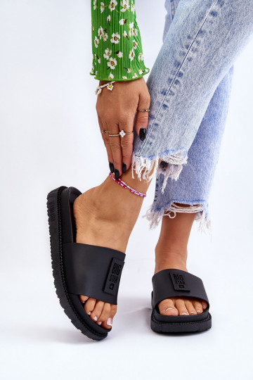 Pantofole Big Star LL274429 nere 2