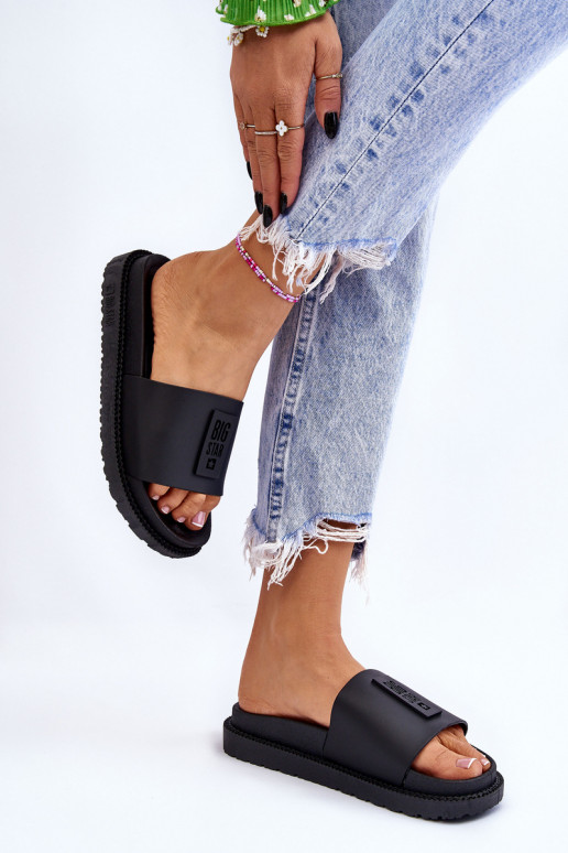 Pantofole Big Star LL274429 nere