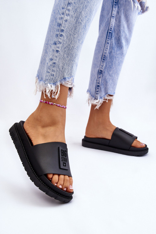 Pantofole Big Star LL274429 nere