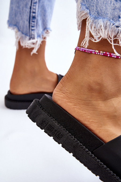 Pantofole Big Star LL274429 nere