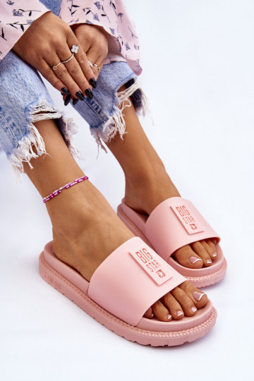 Pantofole Big Star LL274425 Tonalità rosa chiaro