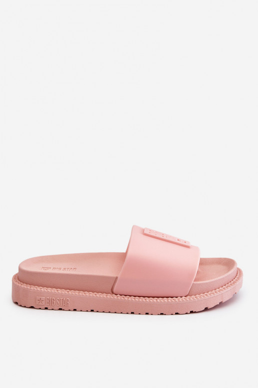 Pantofole Big Star LL274425 Tonalità rosa chiaro