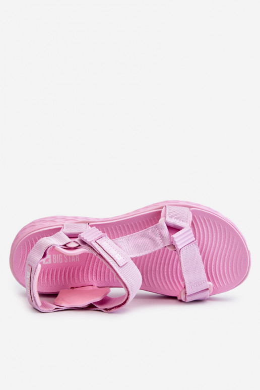 Sandali da donna Big Star LL274A100 rosa