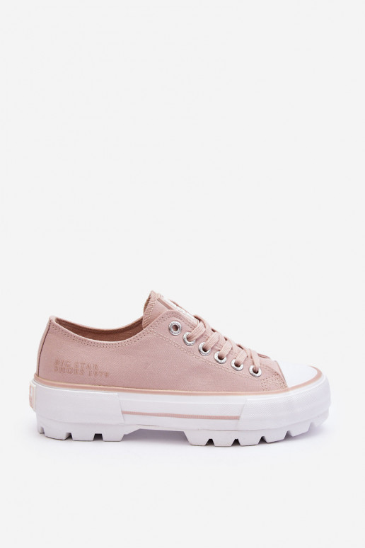 scarpe casual con plateau Big Star LL274151 Nude