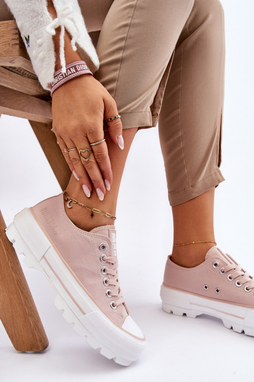 scarpe casual con plateau Big Star LL274151 Nude