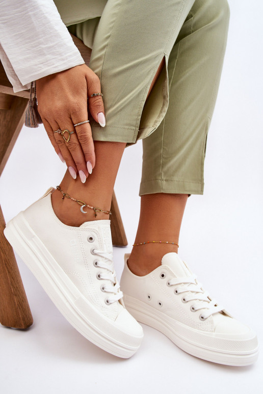 Sneakers con lacci Big Star LL274968 colore bianco