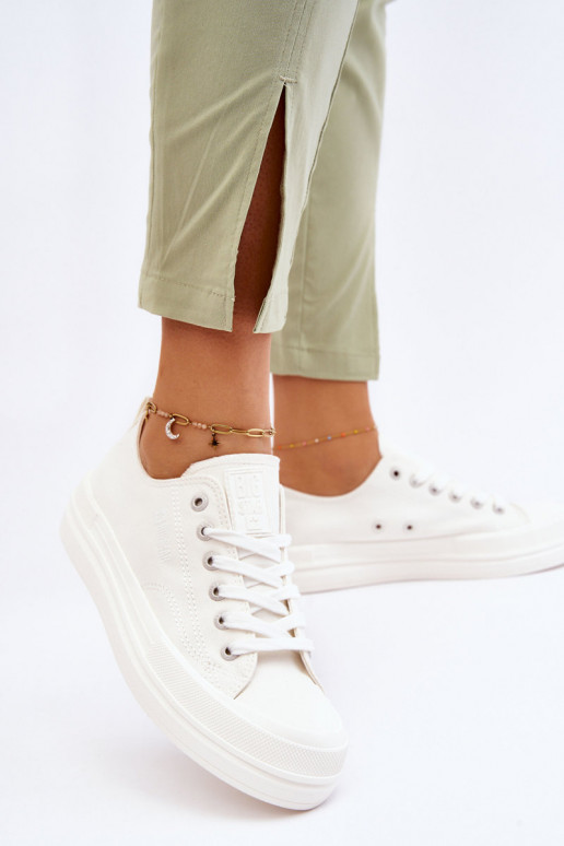 Sneakers con lacci Big Star LL274968 colore bianco