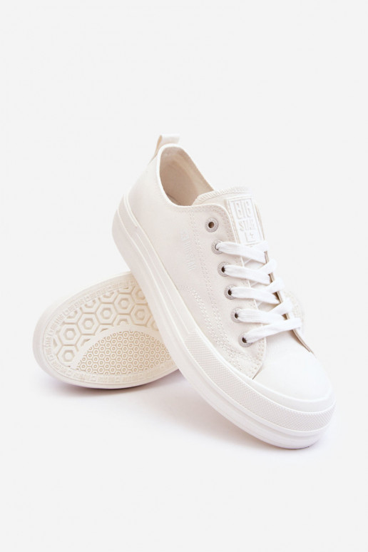 Sneakers con lacci Big Star LL274968 colore bianco