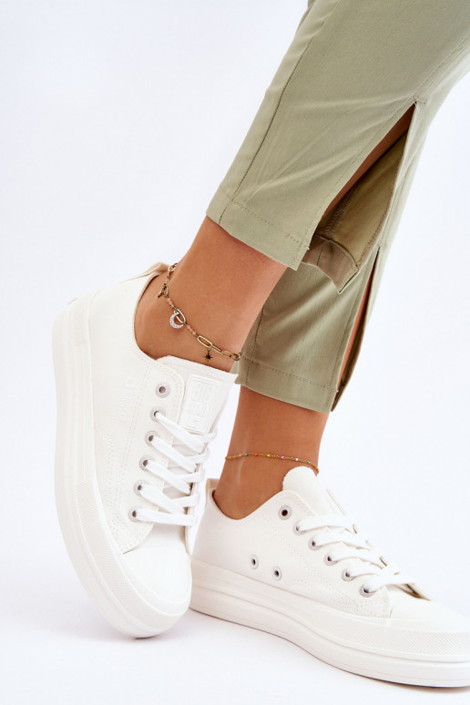 Sneakers con lacci Big Star LL274968 colore bianco