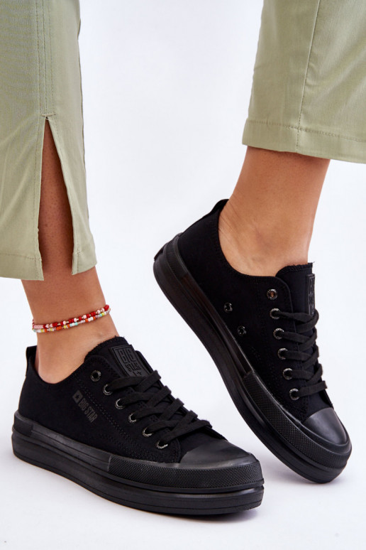 Sneakers con lacci Big Star LL274967 colore nero