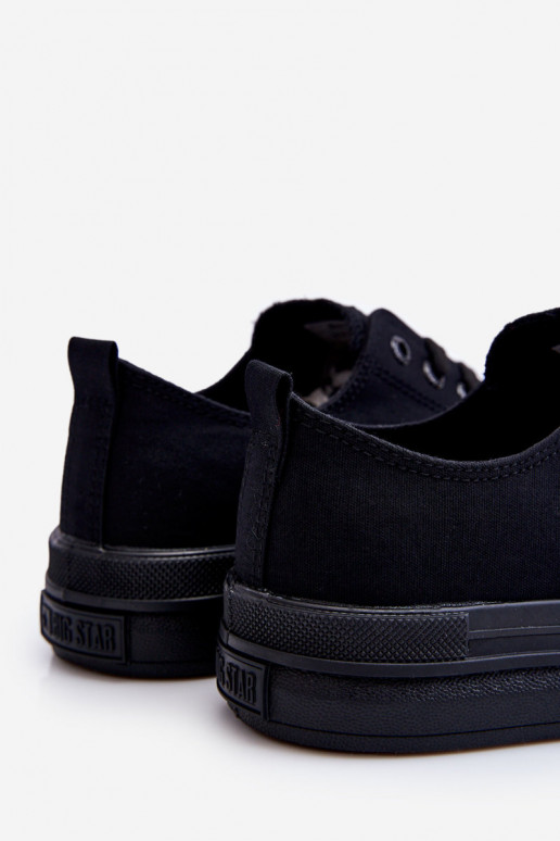 Sneakers con lacci Big Star LL274967 colore nero