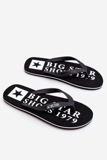 Ciabatte leggere Big Star LL174444 nere 2