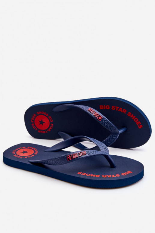 Ciabatte Big Star LL174424 blu scuro