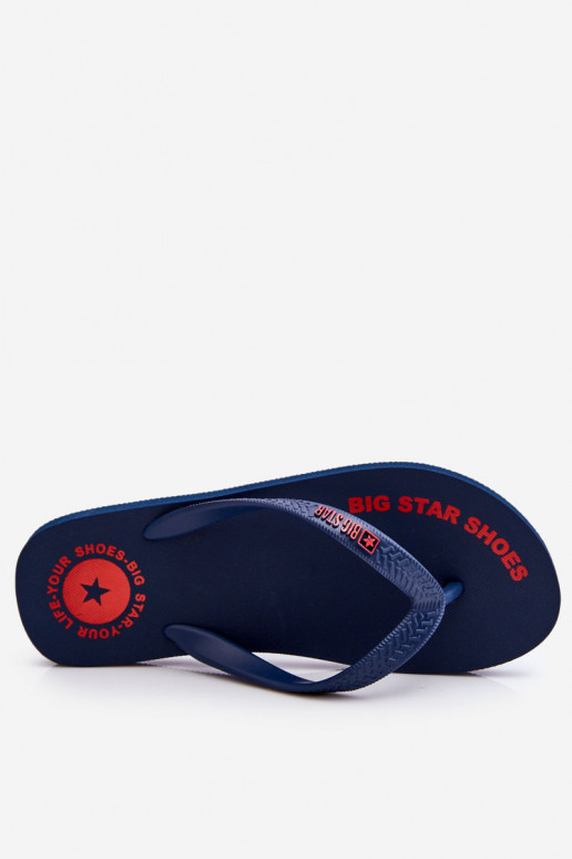 Ciabatte Big Star LL174424 blu scuro