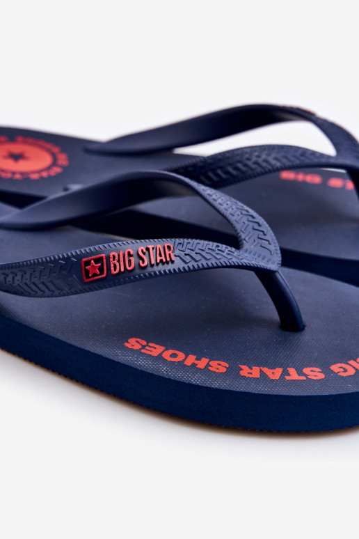Ciabatte Big Star LL174424 blu scuro
