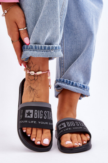 Ciabatte leggere Big Star LL274732 nere 2