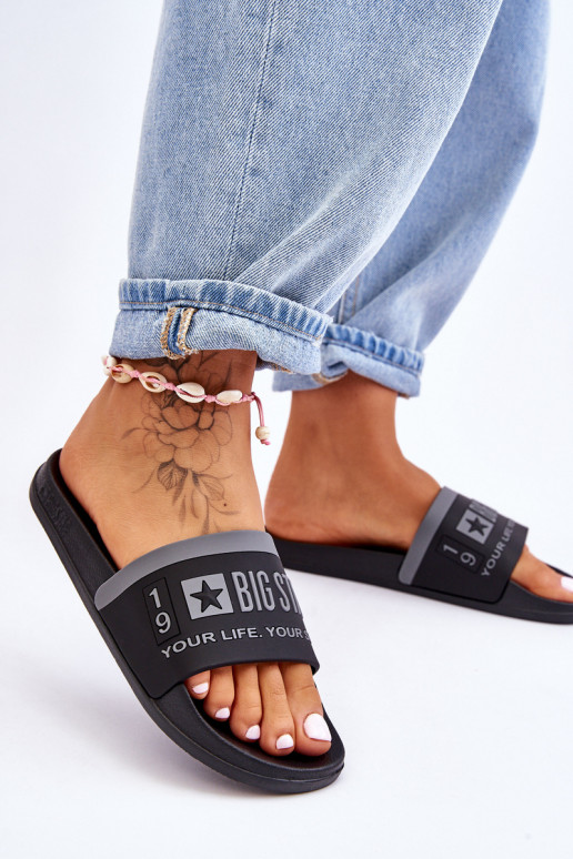 Ciabatte leggere Big Star LL274732 nere