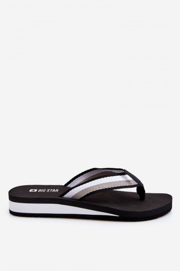 Ciabatte con plateau Big Star LL274781 colore nero