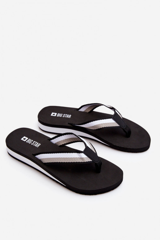 Ciabatte con plateau Big Star LL274781 colore nero