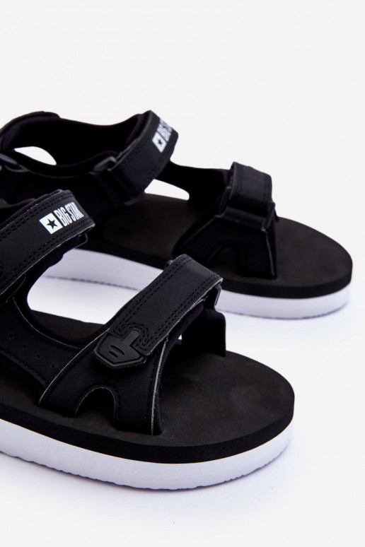 Sandali stile sportivo con plateau Big Star LL274789 colore nero