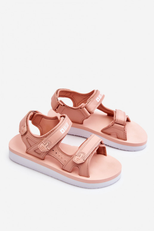 Sandali stile sportivo con plateau Big Star LL274788 colore rosa