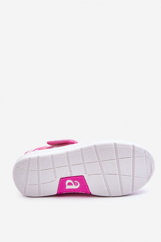 Ballerine per bambini con fantasia floreale nel colore rosa Noah