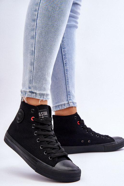 Scarpe per il tempo libero modello classico con suola Big Star T274033 colore nero